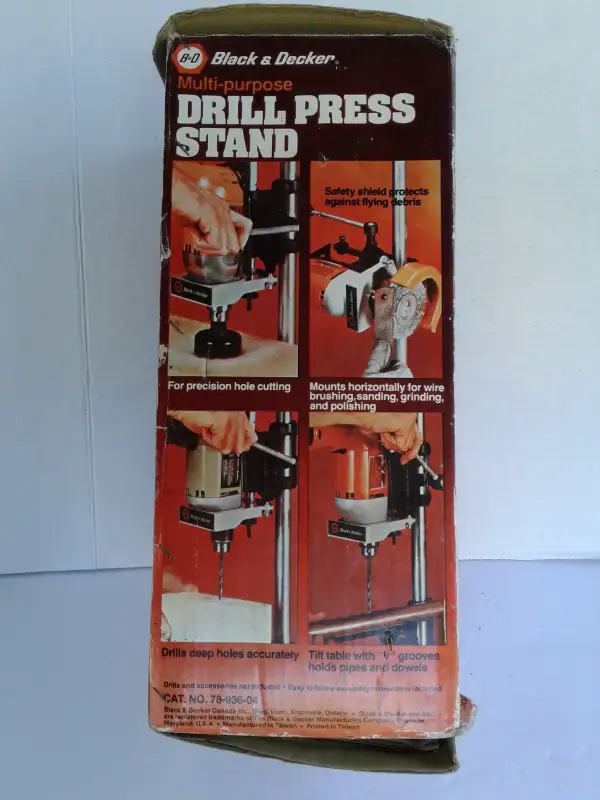 NEW BLACK AND DECKER DRILL PRESS in Power Tools in Kawartha Lakes - Image 2