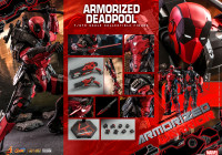 Armorized Deadpool 1/6 Diecast Scale Action Figure by Hot Toys