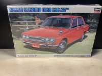 Nissan Bluebird  1969 1600 SSS Modèle de plastique 1/24