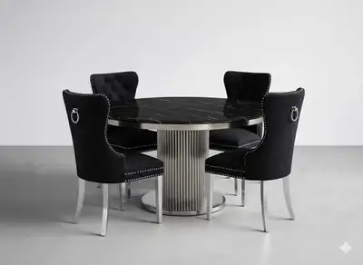 Brand New Luxury Black Dining Set, View more