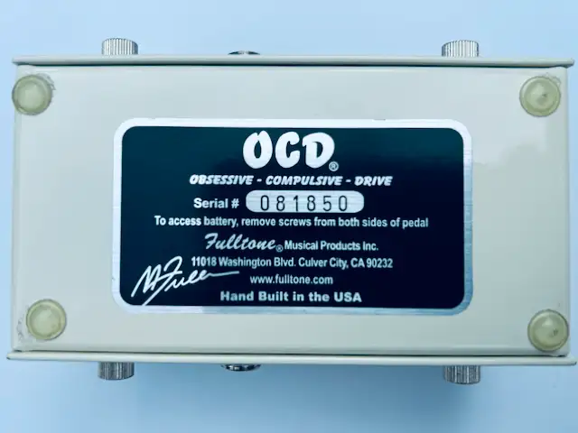 Fulltone OCD V 1.6 Guitar Effects Pedal63838169673475123