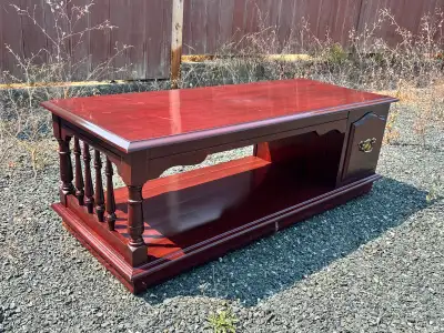 Stained Maple Coffee Table, View more