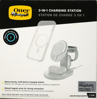 OTTER BOX 3 in 1 CHARGING STATION (NEW)