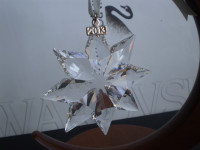 Swarovski Crystal Figurine - " 2013 Christmas Ornament " -