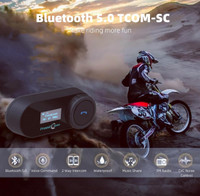 2Pcs FreedConn TCOM-SC BT5.0 Motorcycle BT Communication System 