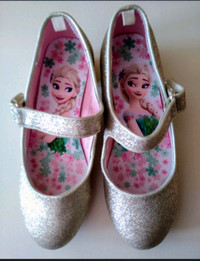 Girl's Disney Frozen Sparkly Shoes 