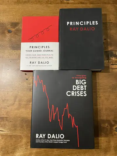 The following Ray Dalio books are available. All in excellent condition or brand new, starting at $2...