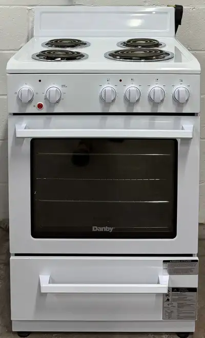 Apartment Size Electric Coils Stove “DANBY” 24 inch, View more