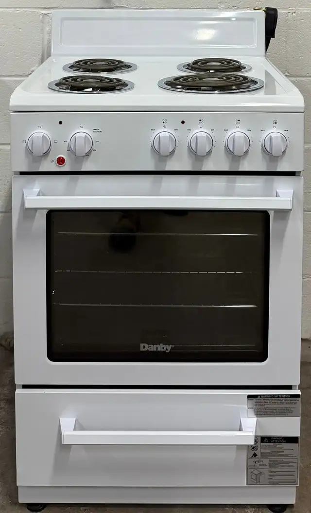 Apartment Size Electric Coils Stove “DANBY” 24 inch in Stoves, Ovens & Ranges in City of Toronto - Image 2