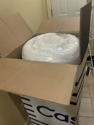 Luxury King Mattress Casper Wave Hybrid Snow BRAND NEW SEALED, View more