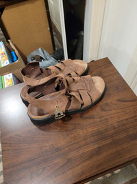 Stoneridge leather sandals