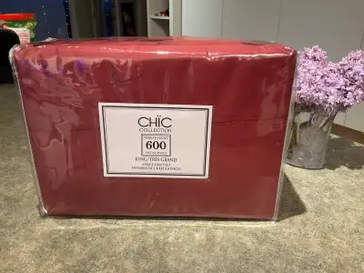 King Sheet Set. 600 count. New!, View more