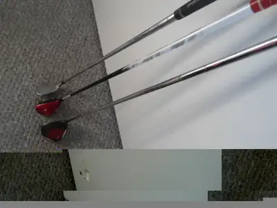 THREE LEFT HANDED GOLF CLUBS    4, View more