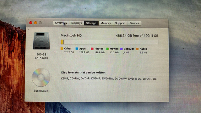 17” MacBook Pro 2.8GHz 4GB RAM 500GB HDD in Laptops in City of Toronto - Image 3