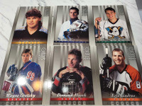 Donruss Studio 97-98 Oversized Hockey Cards - Complete Set