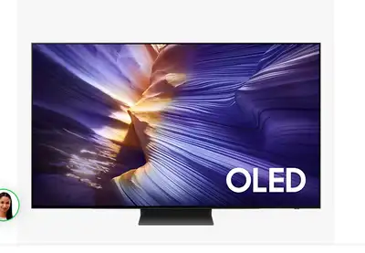 Samsung 55" OLED S90F 4K Vision AI Smart TV (2025) NQ4 AI Gen3 Processor 4K AI Upscaling Pro OLED HD...