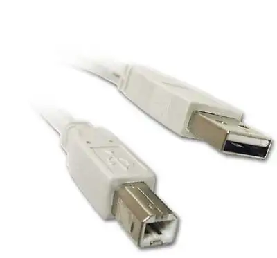 USB printer cable 6 feet long, View more