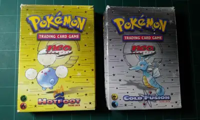 Pokemon TCG Vintage Neo Genesis Theme Deck Boxes x2, View more