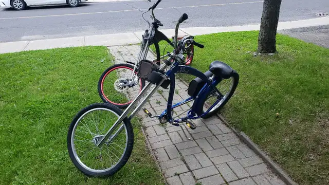 Nirve Switchblade Custom Chopper Bicycle in Cruiser, Commuter & Hybrid in Laurentides - Image 4