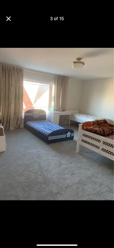 Room for rent in sharing room it’s master bedroom share the room with other girls fully finished inc...