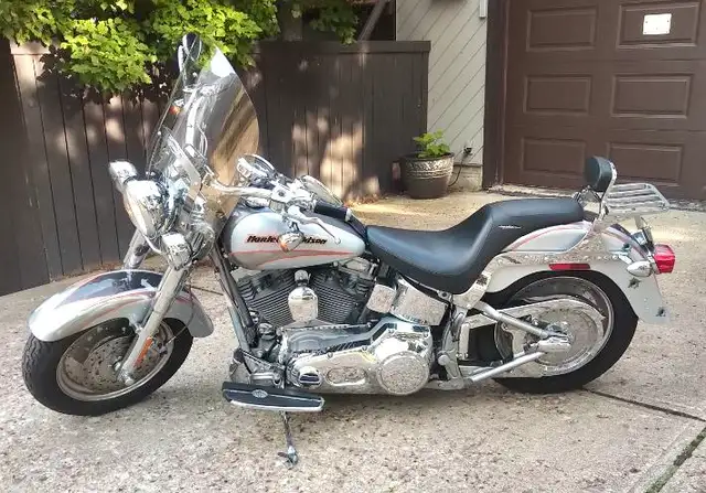 2005 Harley CVO FatBoy for sale in Street, Cruisers & Choppers in Edmonton - Image 8