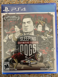 Sleeping Dogs Difinitive Edition PS4/PS5 (All DLC are on Disc)
