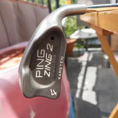 Ping Zing 2 Black Dot 4 Iron (RH) - $40.00 Brand : Ping Zing 2 Model : Black Dot Club Type : 4 Iron...