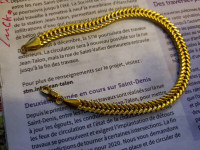 Bracelet pour Homme 18k Gold plaqueé