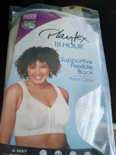 Platex white bra 38DDD, View more