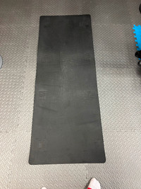 Floor mat for indoor bike