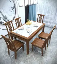 Brand new solid wood dining table