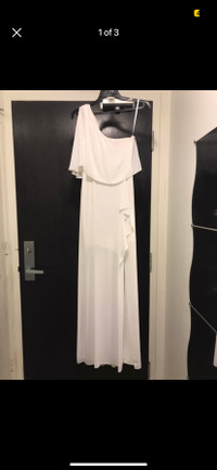 BCBG MAXAZRIA white dress 