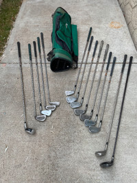 Golf Clubs (Left & Right Handed) with Golf Bag