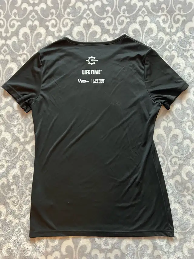 Lifetime Black Women’s Workout T-Shirt in Women's - Tops & Outerwear in Oshawa / Durham Region - Image 6