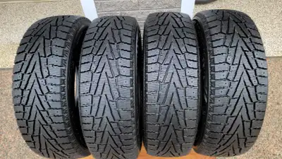 I have for sale a NEAR NEW set of 235/65R/17 Ironman Polar Trax Gen2 winter tires. Tread depth measu...