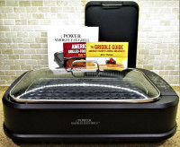 "POWER" INDOOR SMOKELESS ELECTRIC GRILL & GRIDDLE FROM TRISTAR
