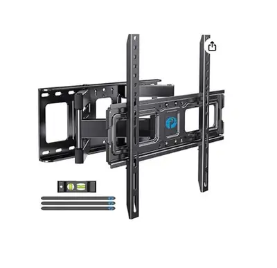 Pipishell Fully-Articulating TV Wall Mount for 26-65 inch TVs, up to 99lbs and VESA 400x400mm, Wall...