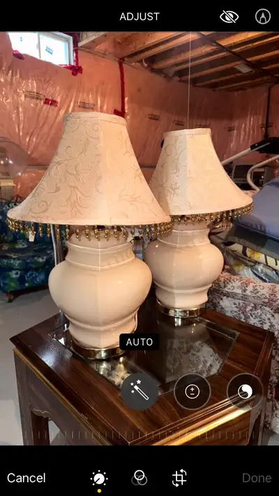2 Vintage Lamps, View more