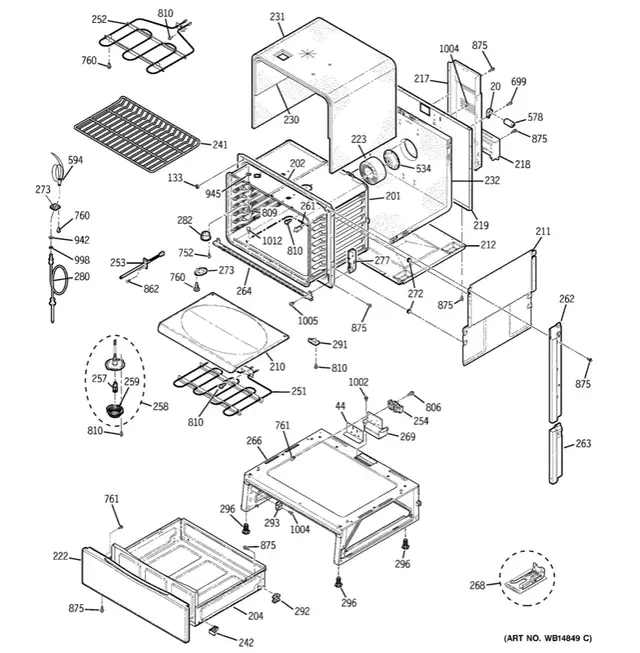 GE Profile Range parts in Stoves, Ovens & Ranges in Ottawa - Image 2
