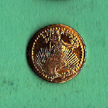 ST GAUDENS EAGLE MINIATURE COIN in Arts & Collectibles in Owen Sound - Image 2