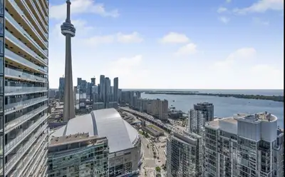 BRAND NEW BIG 1 BED CONDO CN TOWER AND LAKE VIEW 51 FLOOR  2400$