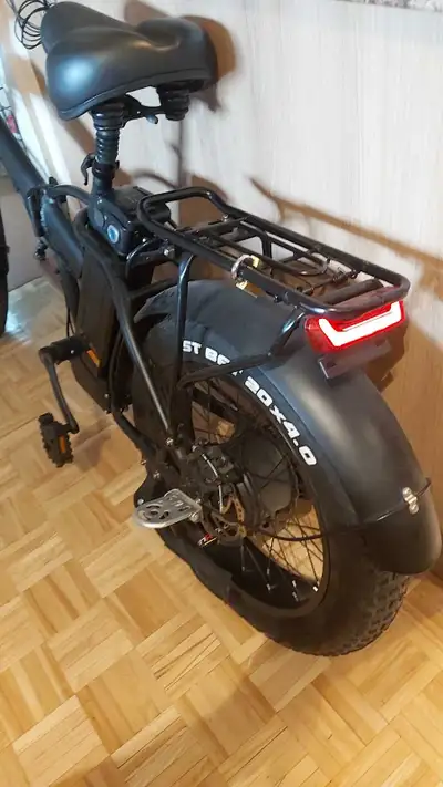 Electric bicycle, fat tires, 500 W motor., View more