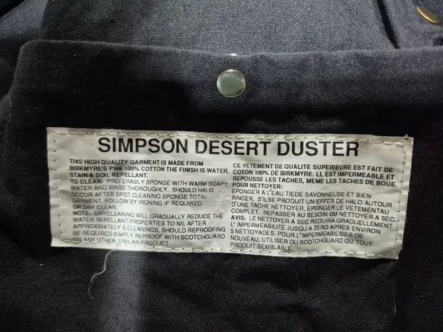 Mens Desert Duster Rain Jacket in Men's in Calgary - Image 4