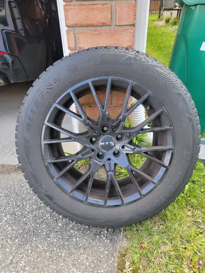 BMW X3 18” RTX Alloy Wheels with Bridgestone Blizzak Winter Tires $1,100 Set of four 18-inch RTX all...