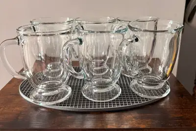 Clear Glass Mugs, View more