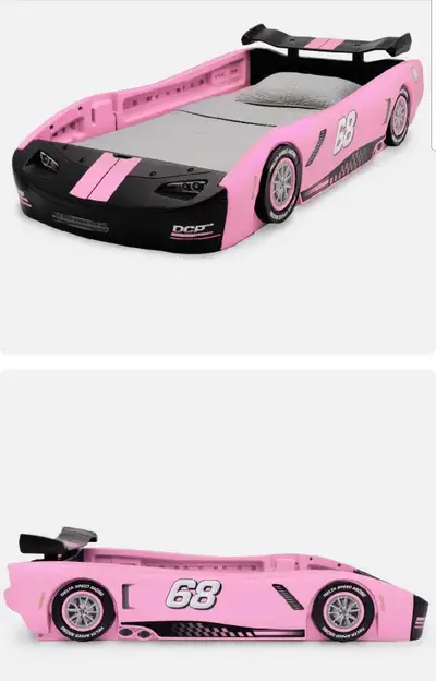 pink car bed , View more