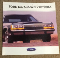 Ford LTD Crown Victoria Auto Brochures for Sale