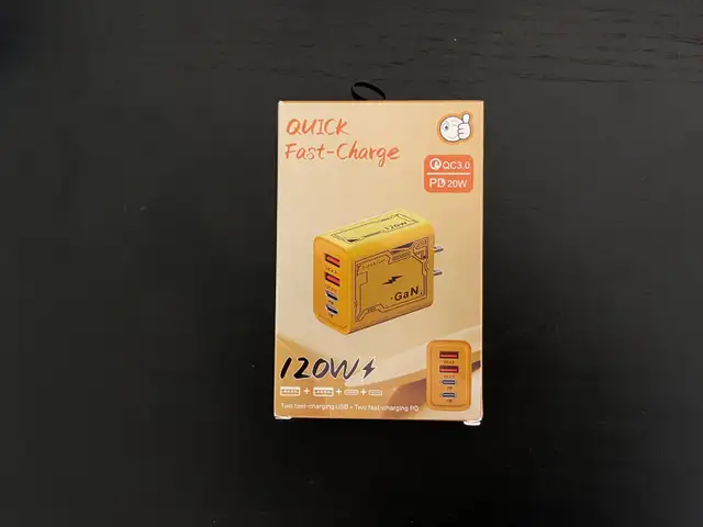 120W Fast Charger with USB-C/Lightning cable in General Electronics in Oshawa / Durham Region - Image 7