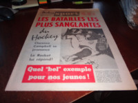 Parlons sport 10 novembre 1962 hockey biggest fight in hockey
