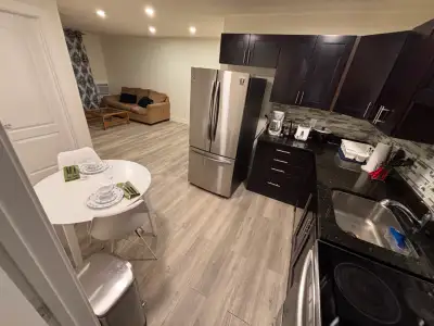 all included, close to all amenities, super clean, fully furnished, walking distance to broadway